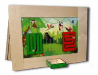 Тактильно-развивающая панель «Животные» - fgospostavki.ru - Челябинск