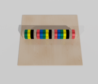 Тактильно-развивающая панель с разноцветными кругами - fgospostavki.ru - Челябинск