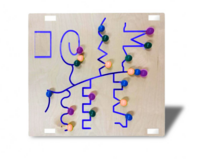 Панель-лабиринт «Петляющие дорожки» - fgospostavki.ru - Челябинск