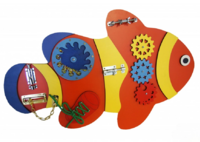 Бизиборд «Оранжевая рыбка» - fgospostavki.ru - Челябинск