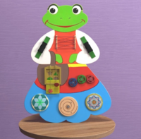 Бизиборд «Лягушка» - fgospostavki.ru - Челябинск