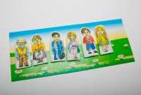 Набор пальчиковых кукол "Семья" - fgospostavki.ru - Челябинск