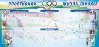 Стенд "Спортивная жизнь" Вариант 4 - fgospostavki.ru - Челябинск