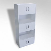 Шкаф широкий полуоткрытый ТР4 ЛДСП  - fgospostavki.ru - Челябинск