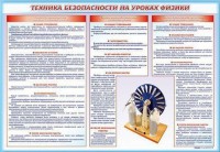Стенд-уголок "Техника безопасности на уроках физики" - fgospostavki.ru - Челябинск
