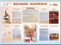 Стенд-уголок "Юный химик" - fgospostavki.ru - Челябинск