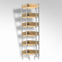 Стеллаж на металлокаркасе угловой - fgospostavki.ru - Челябинск