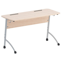 Стол двухместный ученический регулируемый на плоскоовальной трубе - fgospostavki.ru - Челябинск
