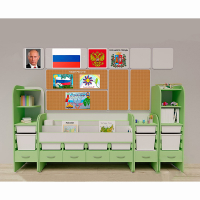 Уголок патриотического воспитания для дошкольников "Россия" Максимальный - fgospostavki.ru - Челябинск
