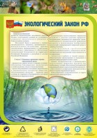 Стенд "Экологический закон РФ" - fgospostavki.ru - Челябинск
