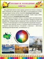 Стенд "Теплые и холодные цвета" - fgospostavki.ru - Челябинск