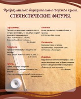 Стенд "Стилистические фигуры" Вариант 2 - fgospostavki.ru - Челябинск