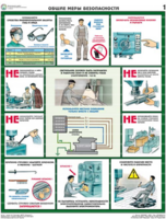 Комплект плакатов "Безопасность работ на металлообрабатывающих станках" - fgospostavki.ru - Челябинск