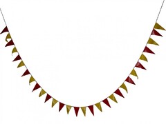 Флажная лента (5 метров, флажок 15*30 сантиметров) - fgospostavki.ru - Челябинск