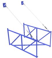 Ферма баскетбольная вынос 2 метра для щита из оргстекла 1,8х.1,05 метра - fgospostavki.ru - Челябинск