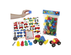 Конструктор «Транспортные средства» 64 детали - fgospostavki.ru - Челябинск