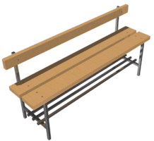 Скамья для раздевалок со спинкой (1,5 метра) - fgospostavki.ru - Челябинск
