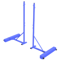 Стойка для бадминтона передвижная с противовесом (2 штуки) - fgospostavki.ru - Челябинск