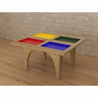 Игровой стол для занятий сенсорной интеграцией 4 цвета - fgospostavki.ru - Челябинск