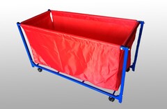 Контейнер для мячей на колесиках (разборный без крышки) - fgospostavki.ru - Челябинск