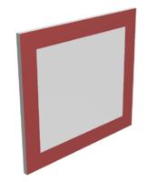 Щит баскетбольный навесной на шведскую стенку (ламинированная фанера), размер 400х450 миллиметров - fgospostavki.ru - Челябинск