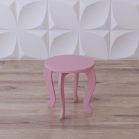 Табурет «Царевна» розовый - fgospostavki.ru - Челябинск