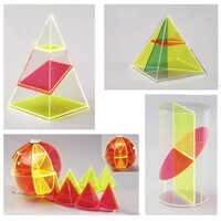 Дополнительный набор прозрачных геометрических тел с сечениями. - fgospostavki.ru - Челябинск