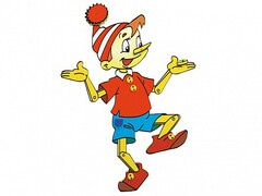 Сенсомоторное декоративно-развивающее панно "Буратино" - fgospostavki.ru - Челябинск