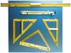 Комплект линеек для школьной доски + доска крепежная (для хранения) - fgospostavki.ru - Челябинск