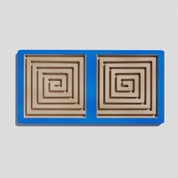 Такт-панель «Синий лабиринт № 3» - fgospostavki.ru - Челябинск