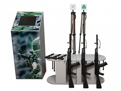 Учебно-тренировочный комплекс огневой подготовки "Стрелец-5" (массогабаритные макеты оружия 3 АК и 3 ПМ, металлический шкаф, сенсорный антивандальный монитор) - fgospostavki.ru - Челябинск