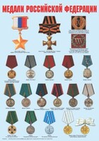Комплект плакатов "Ордена и медали Российской Федерации" - fgospostavki.ru - Челябинск