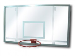 Щит баскетбольный игровой, поликарбонат (1800х1200 миллиметров) - fgospostavki.ru - Челябинск