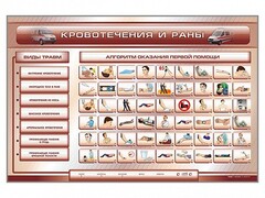 Трехсекционный базовый комплект "Травмы. Кровотечения. Ожоги" для учащихся общеобразовательных учреждений - fgospostavki.ru - Челябинск