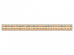 Стенд-лента "Алфавит" (английский язык) - fgospostavki.ru - Челябинск