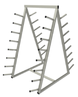 Стойка для бодибаров двусторонняя (32 бодибара) - fgospostavki.ru - Челябинск