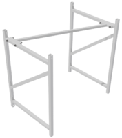 Ферма баскетбольная для щита из оргстекла (1,2х0,9 метра), вынос 0,5 метра - fgospostavki.ru - Челябинск