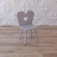 Стул «Ангельское сердечко» белый - fgospostavki.ru - Челябинск