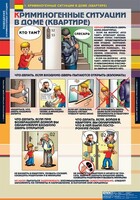 Комплект таблиц. ОБЖ. Поведение в криминогенных ситуациях. - fgospostavki.ru - Челябинск