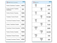 Комплект карточек (10) "Обучающий калейдоскоп. Сложение и вычитание в столбик" - fgospostavki.ru - Челябинск