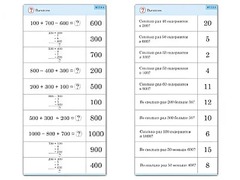 Комплект карточек (10) "Обучающий калейдоскоп. Трехзначные числа" - fgospostavki.ru - Челябинск