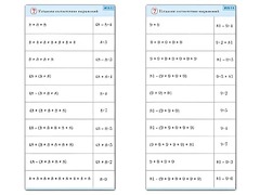 Комплект карточек (10) "Обучающий калейдоскоп. Умножение на 7, 8 и 9" - fgospostavki.ru - Челябинск