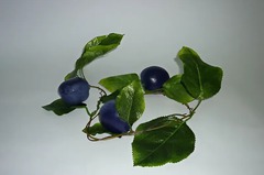 Ветка муляжей "Слива" - fgospostavki.ru - Челябинск