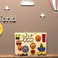 Бизиборд «Весёлые игры» - fgospostavki.ru - Челябинск