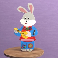 Бизиборд «Зайчик-побегайчик» - fgospostavki.ru - Челябинск