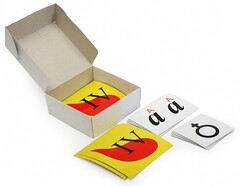 Модель-аппликация "Генетика групп крови" (демонстрационный набор из 24 карт) - fgospostavki.ru - Челябинск