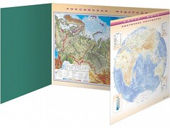 Доска магнитно-маркерная, трехэлементная "Карта мира" (полноцветная) + комплект тематических магнитов - fgospostavki.ru - Челябинск