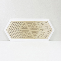 Декоративная тактильная панель - «Рельефные многоугольные формы» - fgospostavki.ru - Челябинск