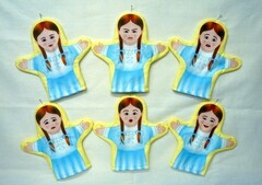 Набор рукавичек "Эмоции (девочки)" 6 штук - fgospostavki.ru - Челябинск