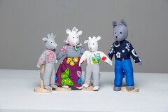 Шагающий театр "Волк и козлята" (4 персонажа) - fgospostavki.ru - Челябинск